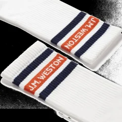 Chaussettes courtes à bandes Roland-Garros