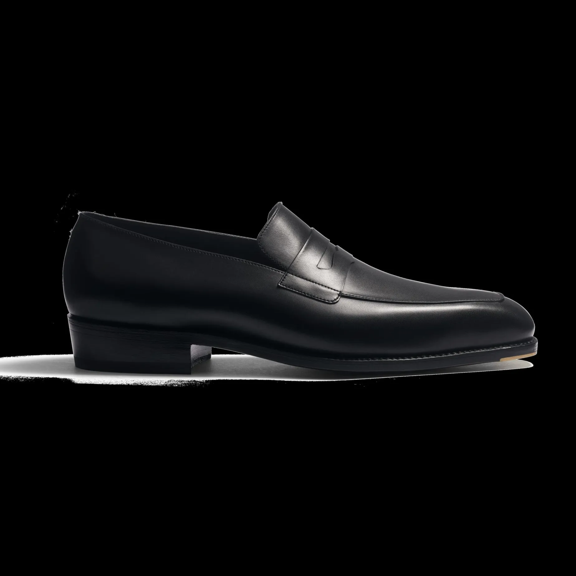 Mocassin à bride Fusain