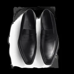 Mocassin à bride Fusain