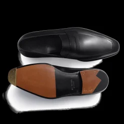 Mocassin à bride Fusain
