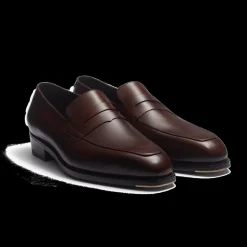 Mocassin à bride Fusain