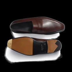 Mocassin à bride Fusain
