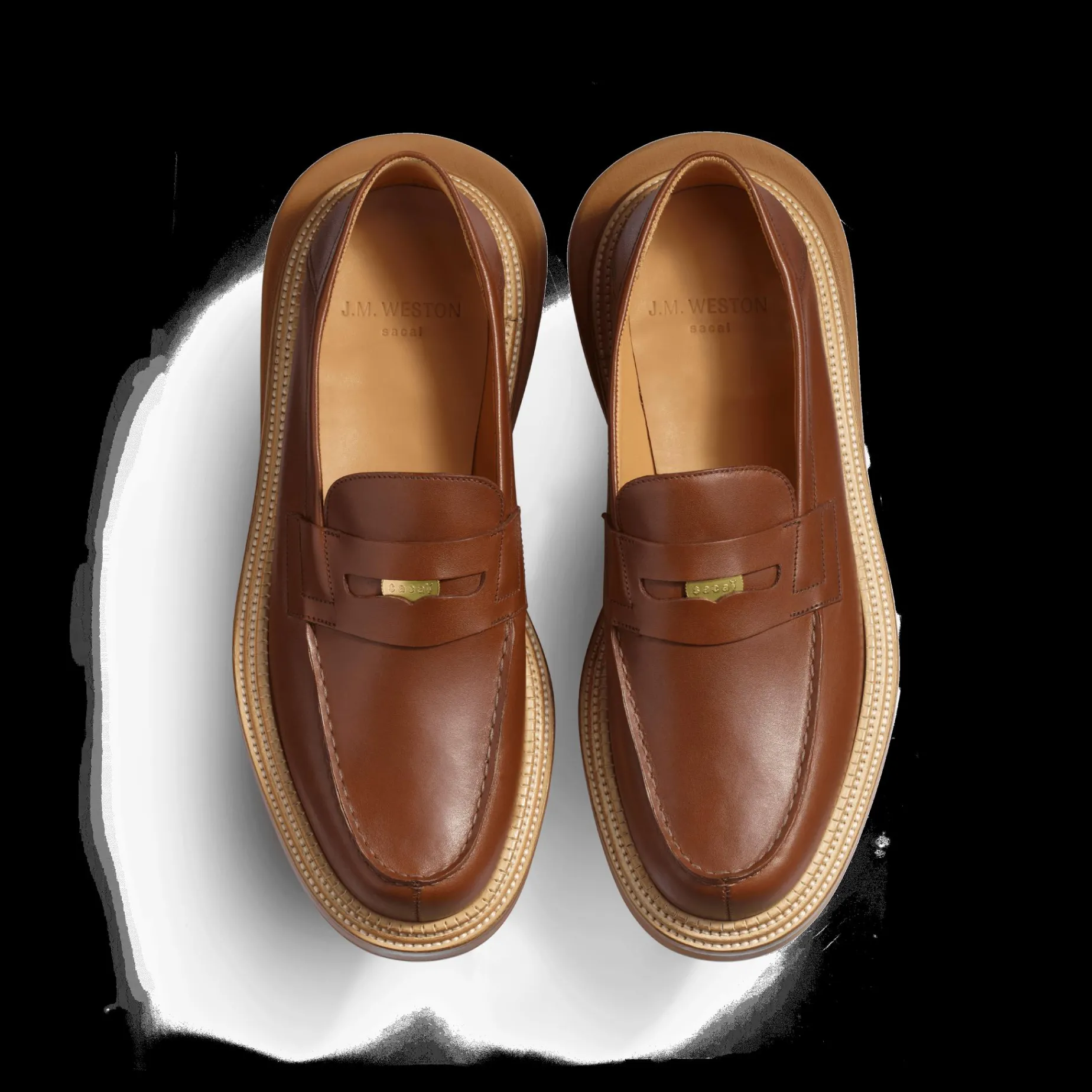 Mocassin J.M. Weston x sacai