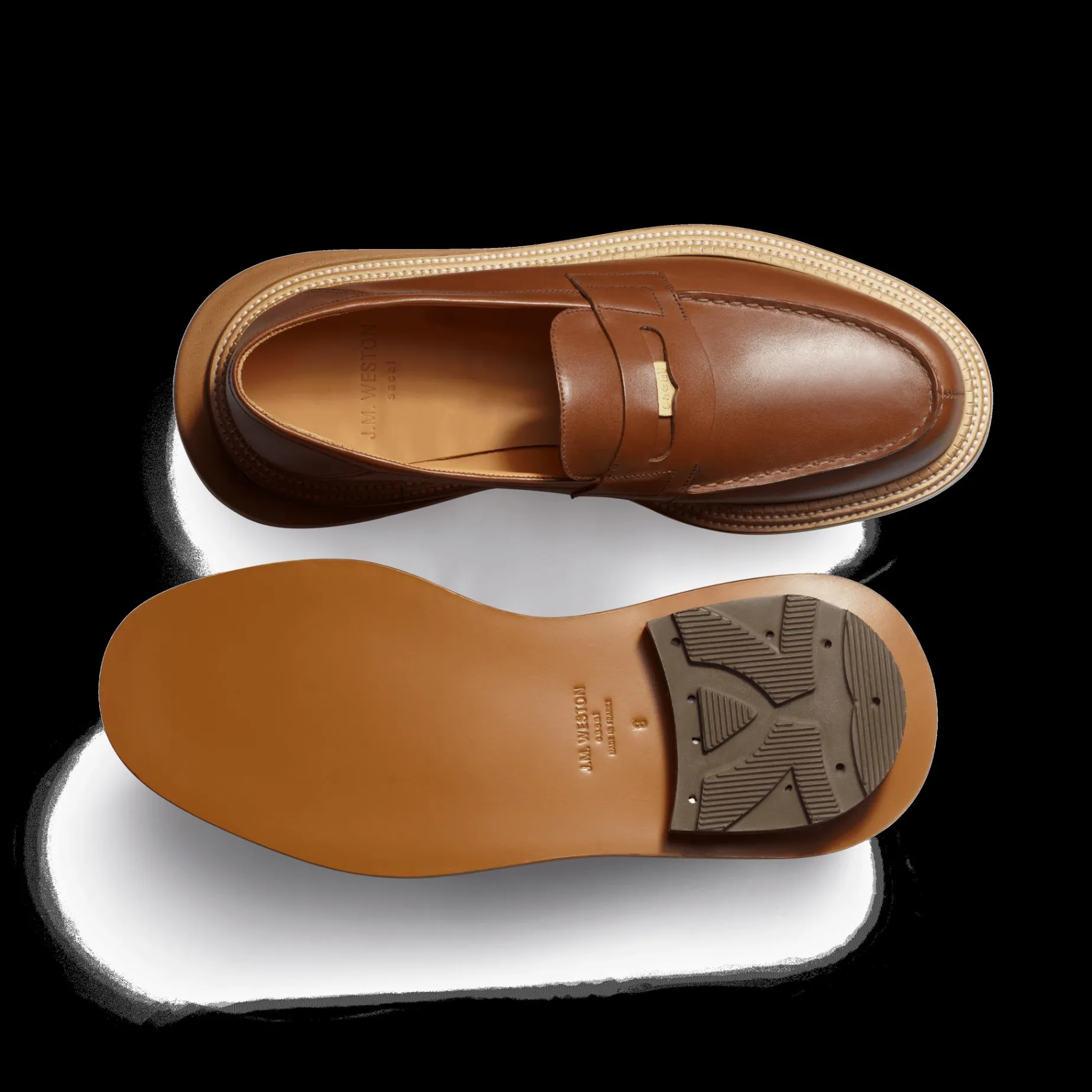 Mocassin J.M. Weston x sacai