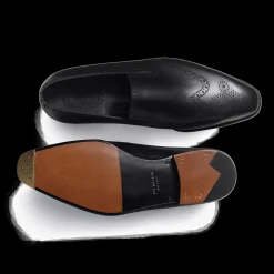 Mocassin One Cut Perforé Fusain