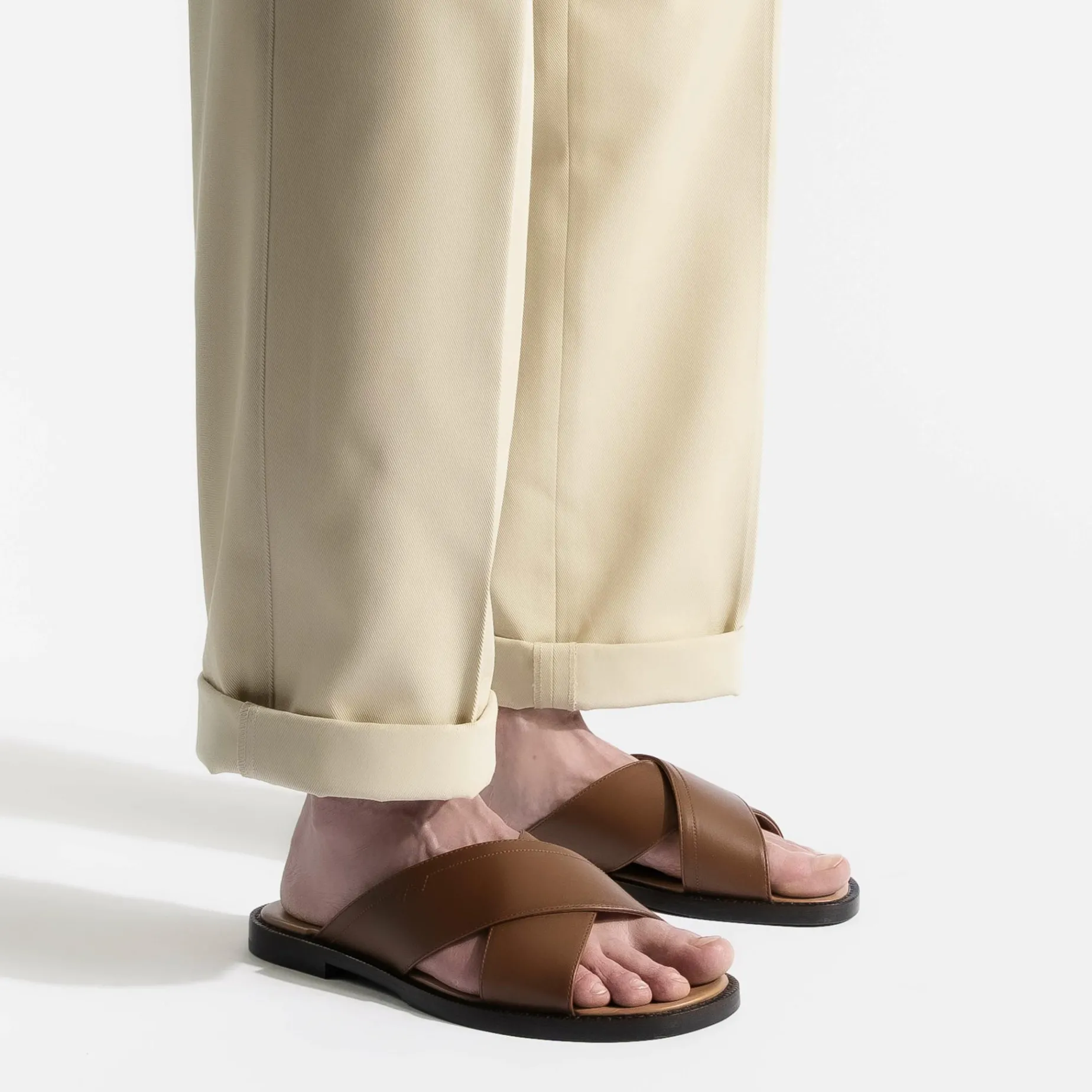 Mule Croisée Double V