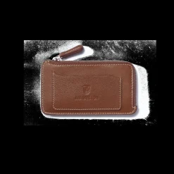 Porte-cartes zippé Double You