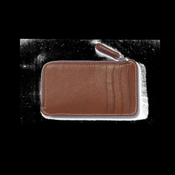 Porte-cartes zippé Double You
